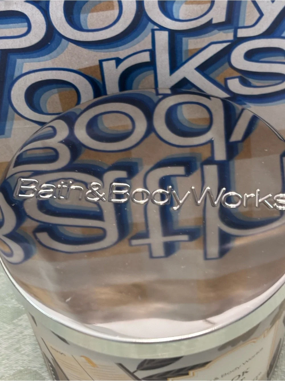 Bath & Body Works Book Loft Three Wick Scented Candle